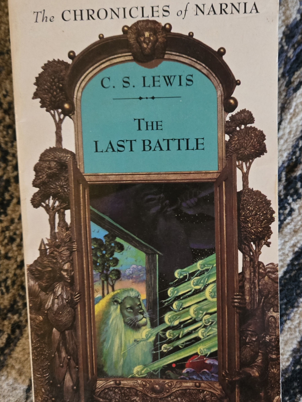 The Last Battle by C S Lewis Paperback The Chronicles of Narnia Book